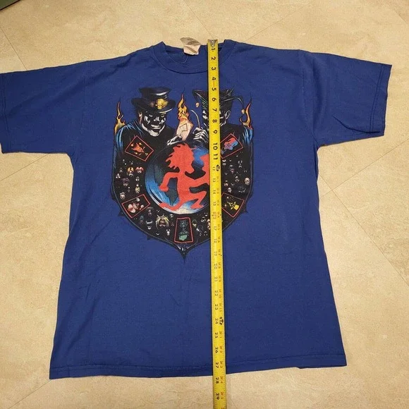 VTG Y2K ICP Insane Clown Posse Gathering In The Juggalos 2001 Band T Shirt Large
